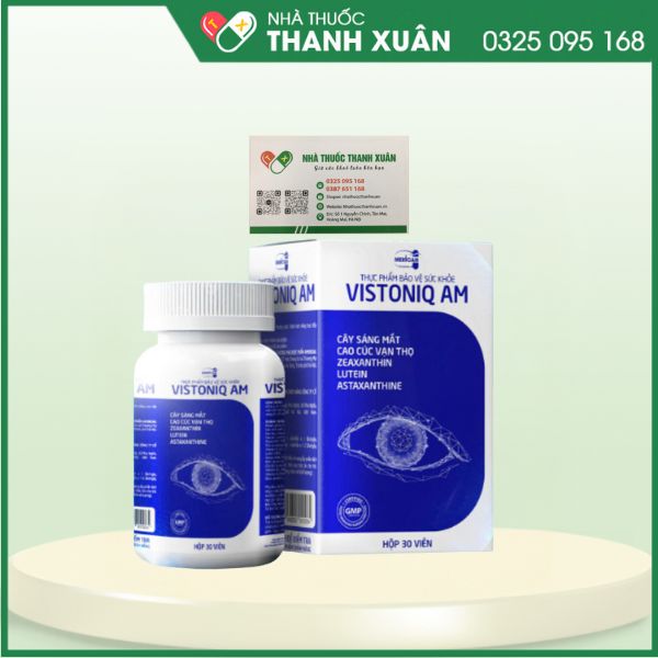 VISTONIQ AM - Hỗ trợ cải thiện thị lực, hỗ trợ giảm triệu chứng khô mắt